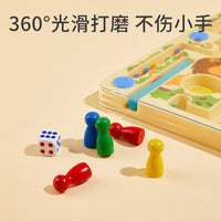 Magnetic Maze Board Game with Flying Chess for Kids, Educational Focus Training Toy
