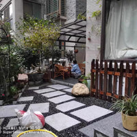Black Natural River Rocks for Landscaping and Garden Decoration