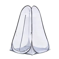 Single Person Pop-Up Mesh Tent for Outdoor/Indoor Meditation and Mosquito Protection