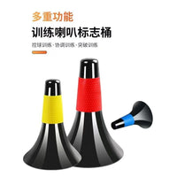 Basketball Dribbling Training Cones with Rubber Sleeves for Kids' Agility Drills
