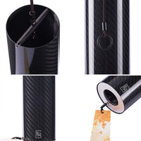 Waterproof Carbon Fiber Chord Wind Chime for Outdoor Patio and Garden Decor