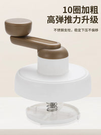 Manual Ice Shaver Machine for Home Use, Hand-Crank Ice Crusher for Shaved Ice and Smoothies