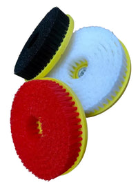 Nylon Bristle Disc Brush for Angle Grinder and Electric Drill, Polishing and Cleaning