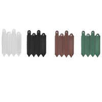 Garden Border Fence Edging Plastic Panel for Yard, Patio, Flower Beds, and Lawn