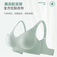 Seamless Wireless Bralette for Women, Thin Plus Size Minimizer Sports Bra