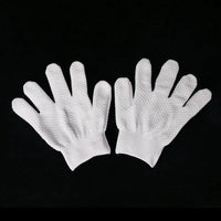 Pineapple Patterned Cotton Gloves for Jewelry Polishing and Protection