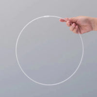 Toilet Seat Cushion Plastic Tube Replacement Support Rod for Knitted Toilet Seat Covers