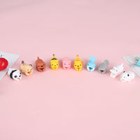 Cute Cartoon Cable Protector for Phone Charger and Data Cables, Anti-Break and Anti-Bending