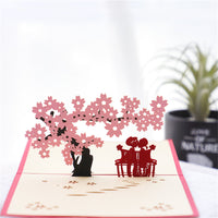 3D Pop-Up Birthday Cake Greeting Card with Music, DIY Handmade Gift Card for Employees & Friends