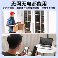Wireless Outdoor/Indoor Security Camera with Remote Monitoring and Night Vision