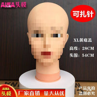 Mannequin Head for Hairdressing Practice, Massage, Wig Display, and Hat Modeling
