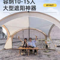 Portable Mongolian Yurt Dome Tent Outdoor Sunshade Canopy for Camping and Beach