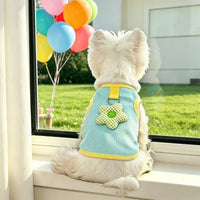 Pet Cat Dog Harness Vest with Leash for Small Dogs and Cats, Breathable Lightweight Apparel for Spring/Summer Outdoor Walks