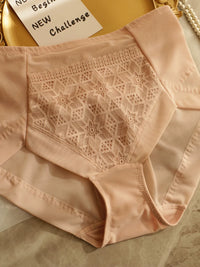 Japanese Style Mesh High-Waist Tummy Control & Butt Lift Panties for Women