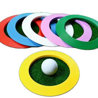 Portable Silicone Golf Putting Cup Target Hole for Practice