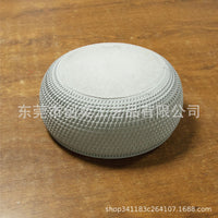 Concrete Outdoor Planter Pot for Succulents Moss Green Plants