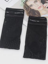 Women's Half-Finger Lace Driving Gloves - Thin, Breathable & UV Protection