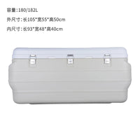 Liushan 180L Large Capacity Insulated Cooler Box for Sea Fishing, Car, Outdoor, Seafood Preservation