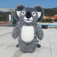 Inflatable Koala Panda Polar Bear Mascot Costume for Adults