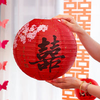 Wedding Celebration Paper Lanterns for Festive Decor and Photo Props