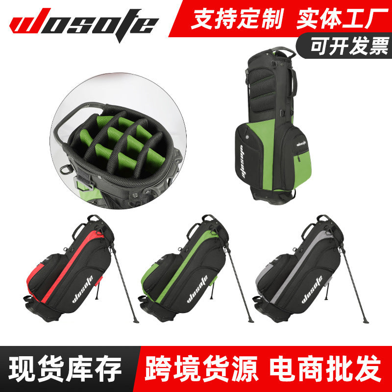 Portable Large Capacity Golf Stand Bag with Waterproof Nylon