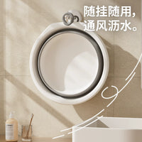 Foldable Portable Wash Basin for Laundry, Travel, and Outdoor Use - Large Capacity, Thickened Design