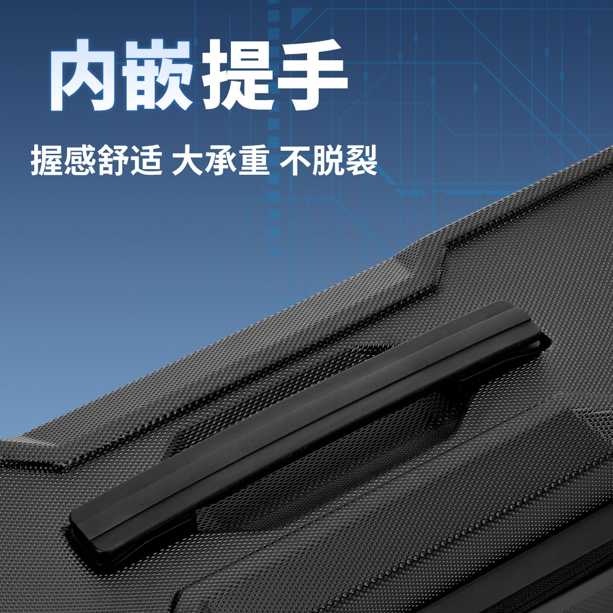 Hard Shell Fishing Float Storage Box Carbon Fiber Pattern Fishing Rod Bag Tackle Bag