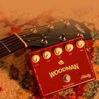 Woodman D.I. Box Acoustic Guitar Preamp for Folk Classical Electric-Acoustic Fingerstyle