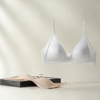B32 Simple Seamless Ultra-Thin Bralette for Women, Minimizing and Comfortable