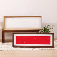 Five Blessings Wooden Display Frame for Perler Beads Art