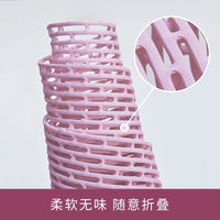 Non-Slip PVC Shower Mat for Bathroom and Toilet, Waterproof and Anti-Fall