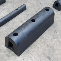 D-Type Rubber Fender for Docks, Ships, Platforms - Heavy Duty Marine Anti-Collision Block