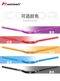 HOMHIN Aluminum Alloy Mountain Bike Handlebar 720/780mm Riser Bar