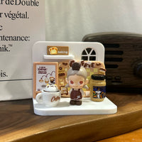 Miniature Dollhouse Scene Display Model for DIY Crafts and 3D Printed Figures