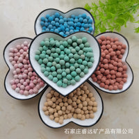 Colored Expanded Clay Pebbles for Hydroponics, Aquascaping, and Planter Drainage