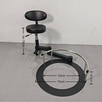Swivel Hydraulic Reclining Barber Chair for Salon and Spa