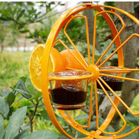Metal Hummingbird Feeder for Outdoor Garden and Yard