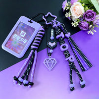 TF Family Zhu Zhixin Su Xinhao Acrylic Keychain Backpack Charm with Photos