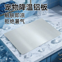 Pet Hamster Cooling Pad Aluminum Plate for Summer Heat Relief