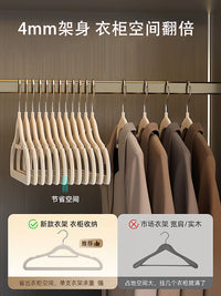 Velvet Hangers Non-Slip Space-Saving Clothes Hangers for Home Wardrobe Organization