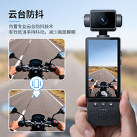 4K WiFi Portable Pocket Sports Camera with Wide Angle Lens for Cycling and Meetings