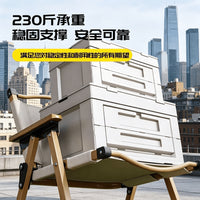 Portable Carbon Steel Kermit Folding Chair for Outdoor Camping Beach