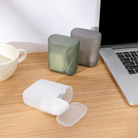 Portable Data Cable Storage Box with Lid for Earphones and Chargers