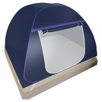 Portable Blackout Privacy Tent for Indoor Use - Dustproof & Windproof Mosquito Net