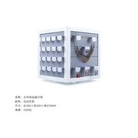 Rotating Jewelry Display Stand for Earrings Rings and Necklaces