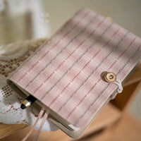 Vintage A5/A6 Loose-Leaf Notebook with Yarn-Dyed Fabric Cover, Republic of China Style Journal