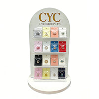 Jewelry Display Stand Earring Holder Organizer for Dresser and Tabletop