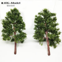 Model Wire Trees for Architectural Sand Table and DIY Micro Landscape Scenery, Green, 7-17cm