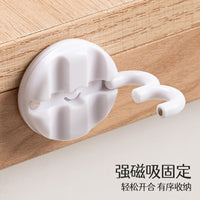 Magnetic Cable Organizer Clips for Desk and Car