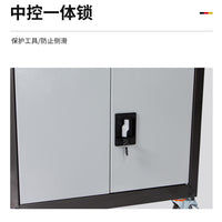 Heavy-Duty Industrial Tool Cabinet with Silent Swivel Casters